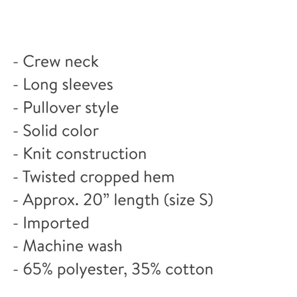 NWT ~ VERO MODA KATYA SWEATSHIRT - Picture 7 of 7